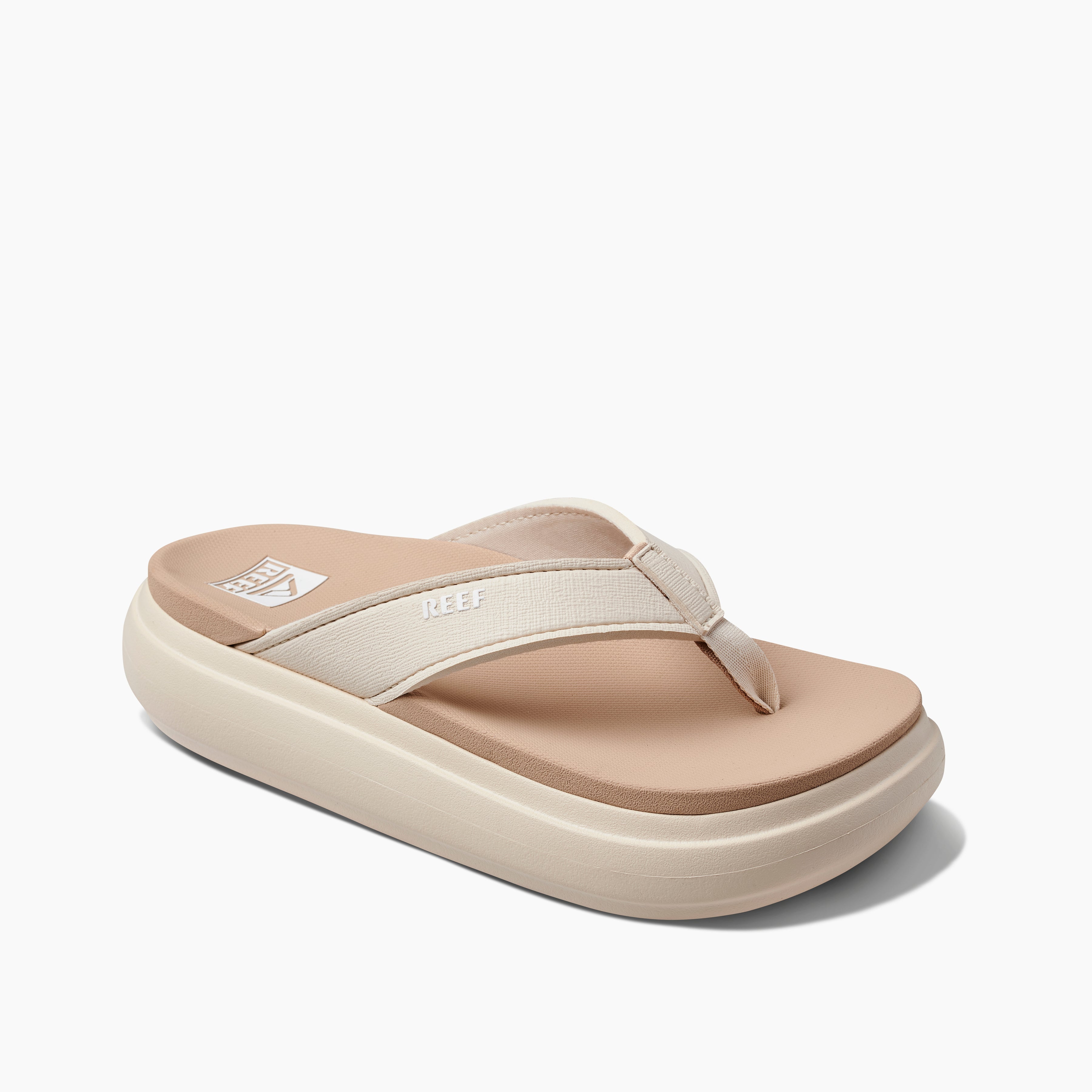 I purchased the Reef Cushion Boni Womens Comfort in Black and the fabric  piece in between toes is coming out