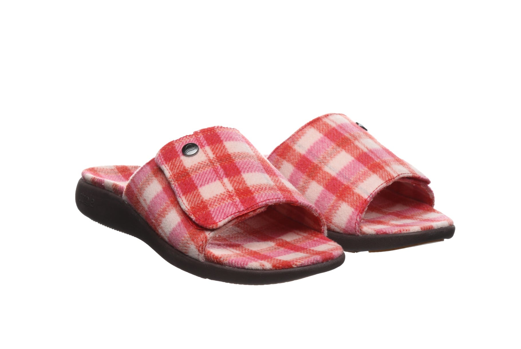 Strole Den Tartan Women's Wool Slide Slippers with Orthotic Arch Support Questions & Answers