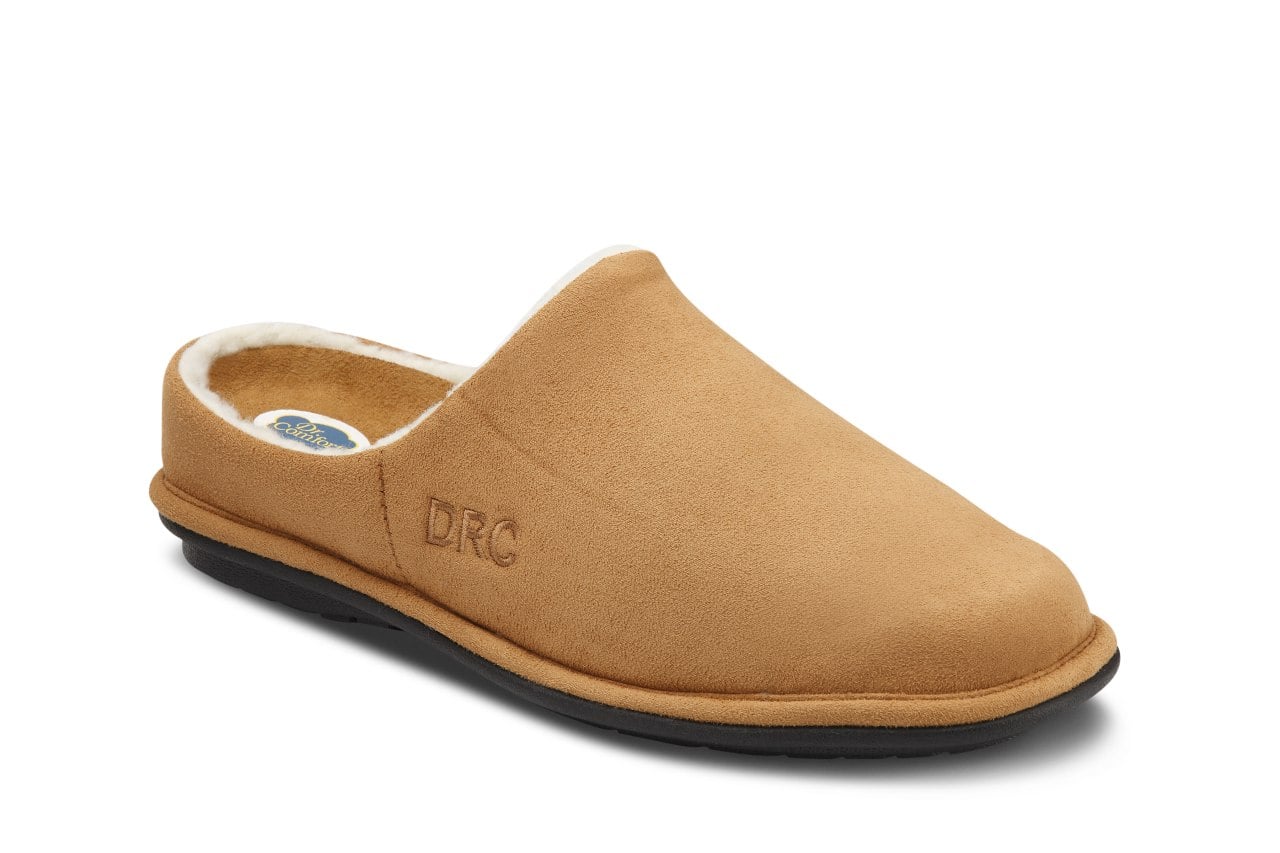 I am a female who wears size 12-W in women's shoes. What size should I order in your line of men's slippers