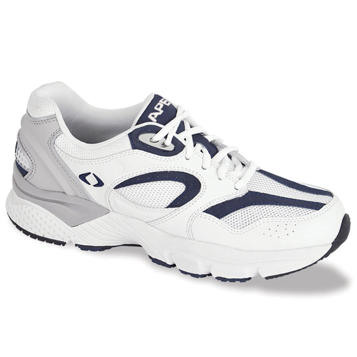 Apex X521 Men's Boss Runner - White/Navy Questions & Answers