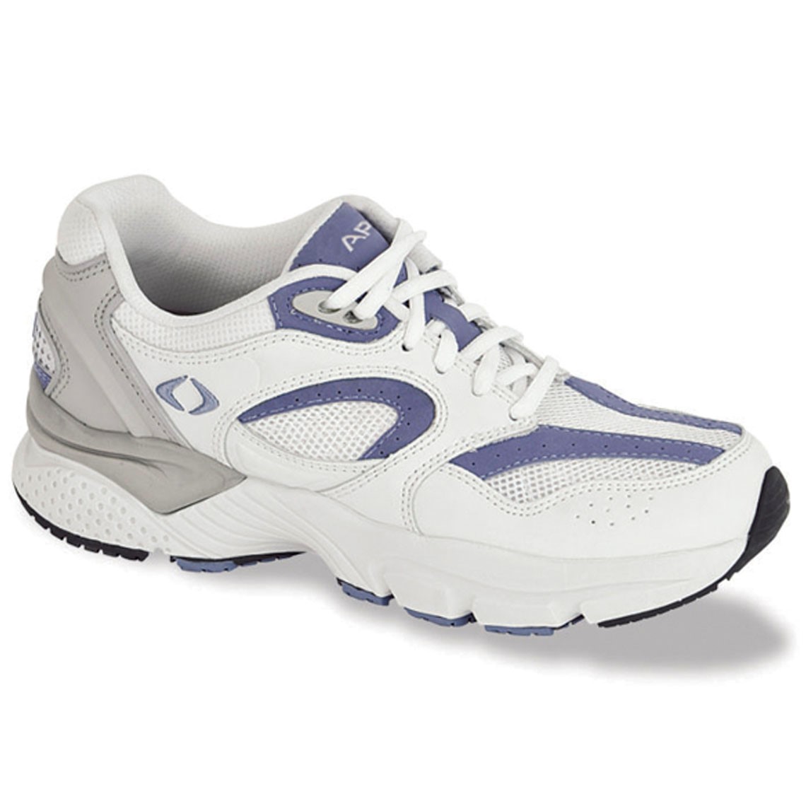 Apex X521 Women's Boss Runner - White/Periwinkle Questions & Answers