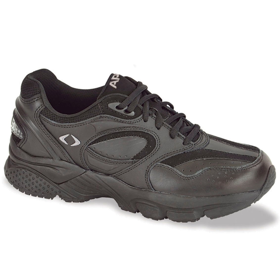 Apex X801 Women's Lace Walking Shoe - Black Questions & Answers