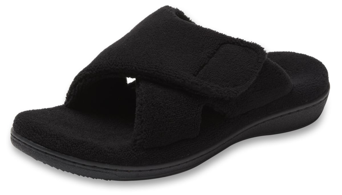 Are the Vionic relax slippers easy to put on and take off?