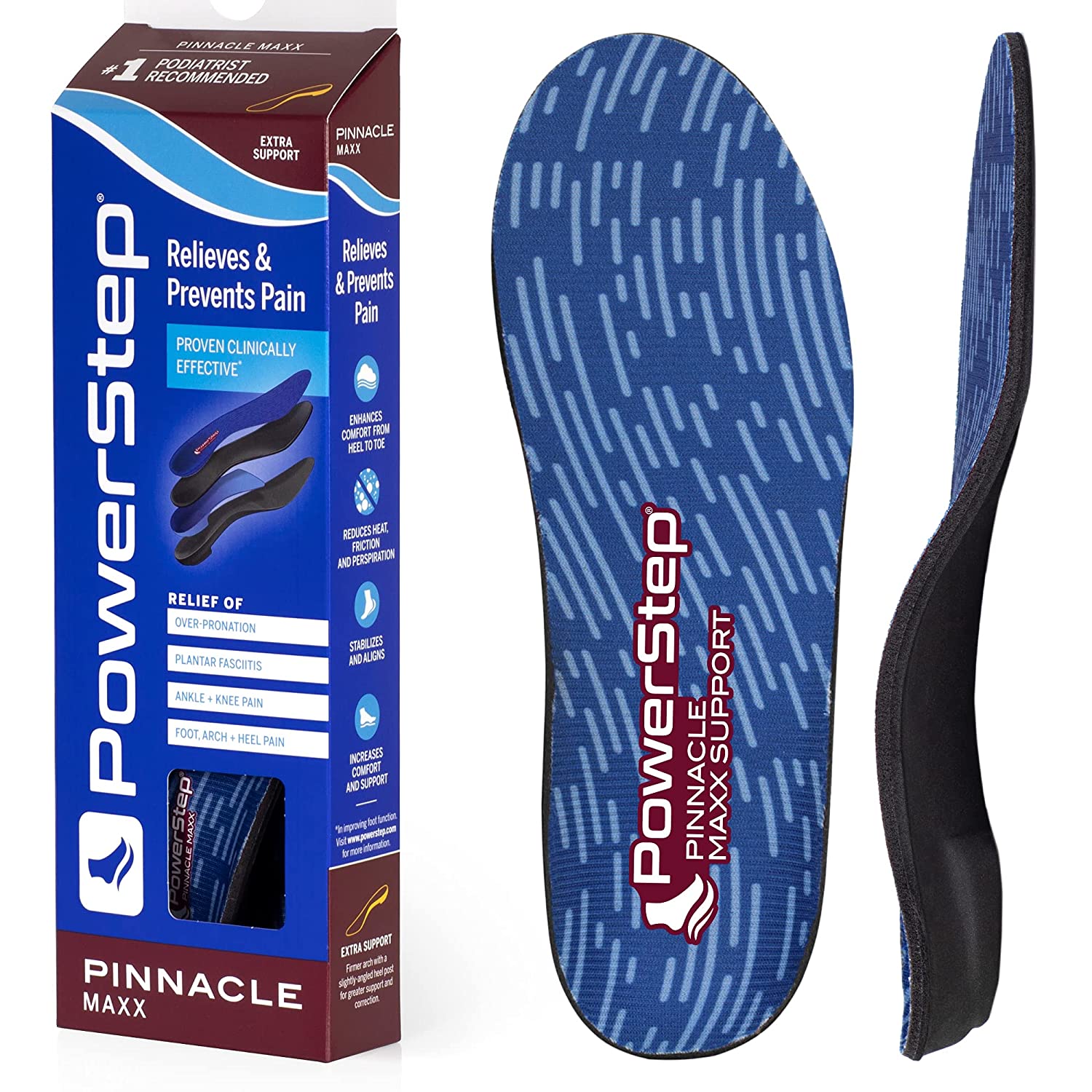 Are the Powerstep Pinnacle Maxx Orthotics anti-fungal and anti-microbial?