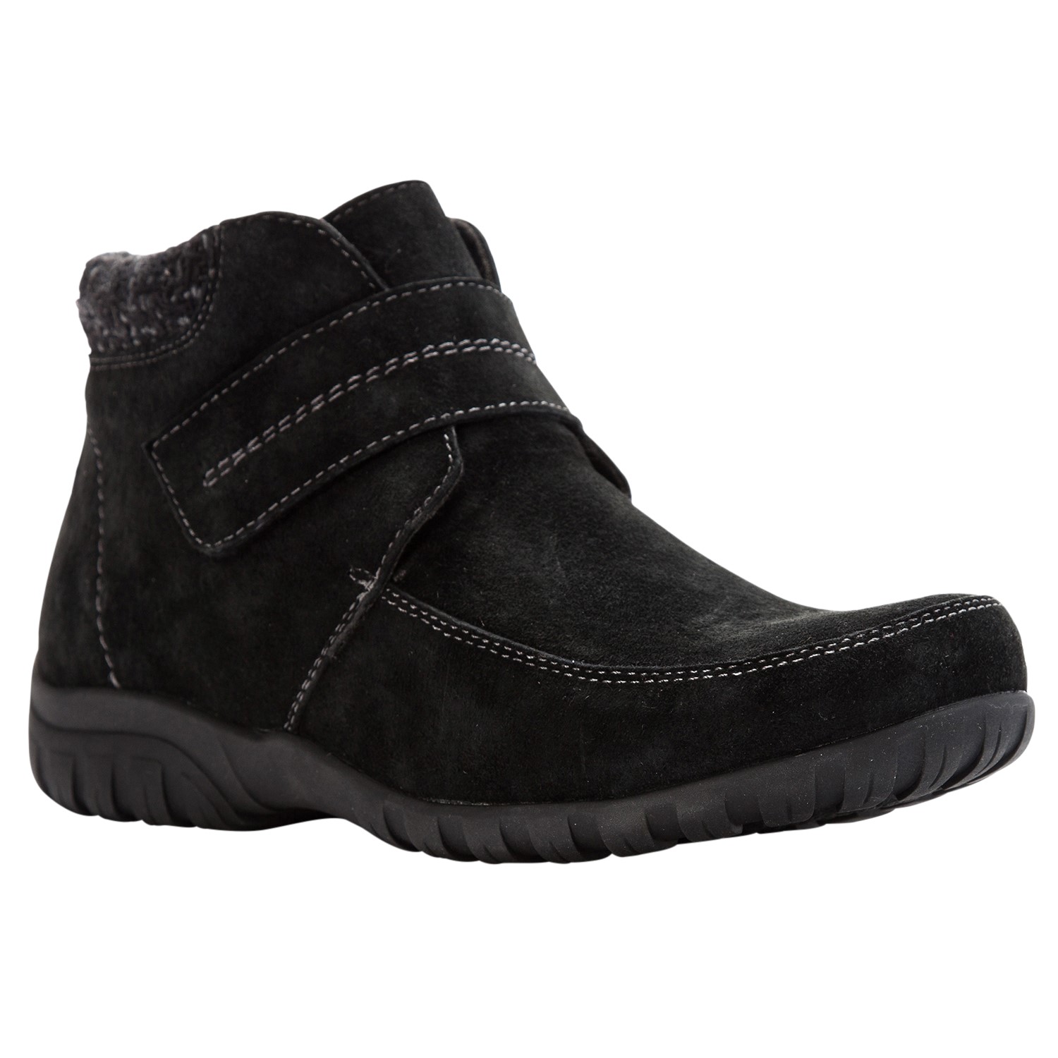 Are the black suede and the black the same boot, or is one leather? Thank You