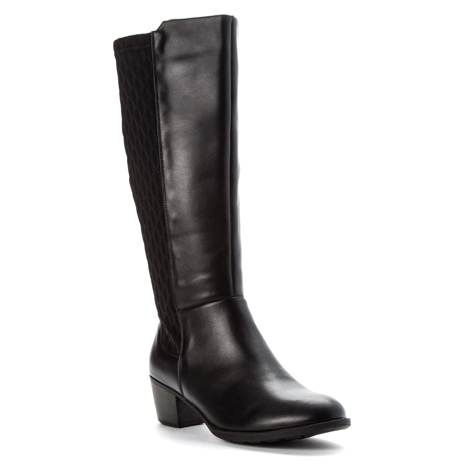 I need a wide calf boot - how much give is there in the shaft?