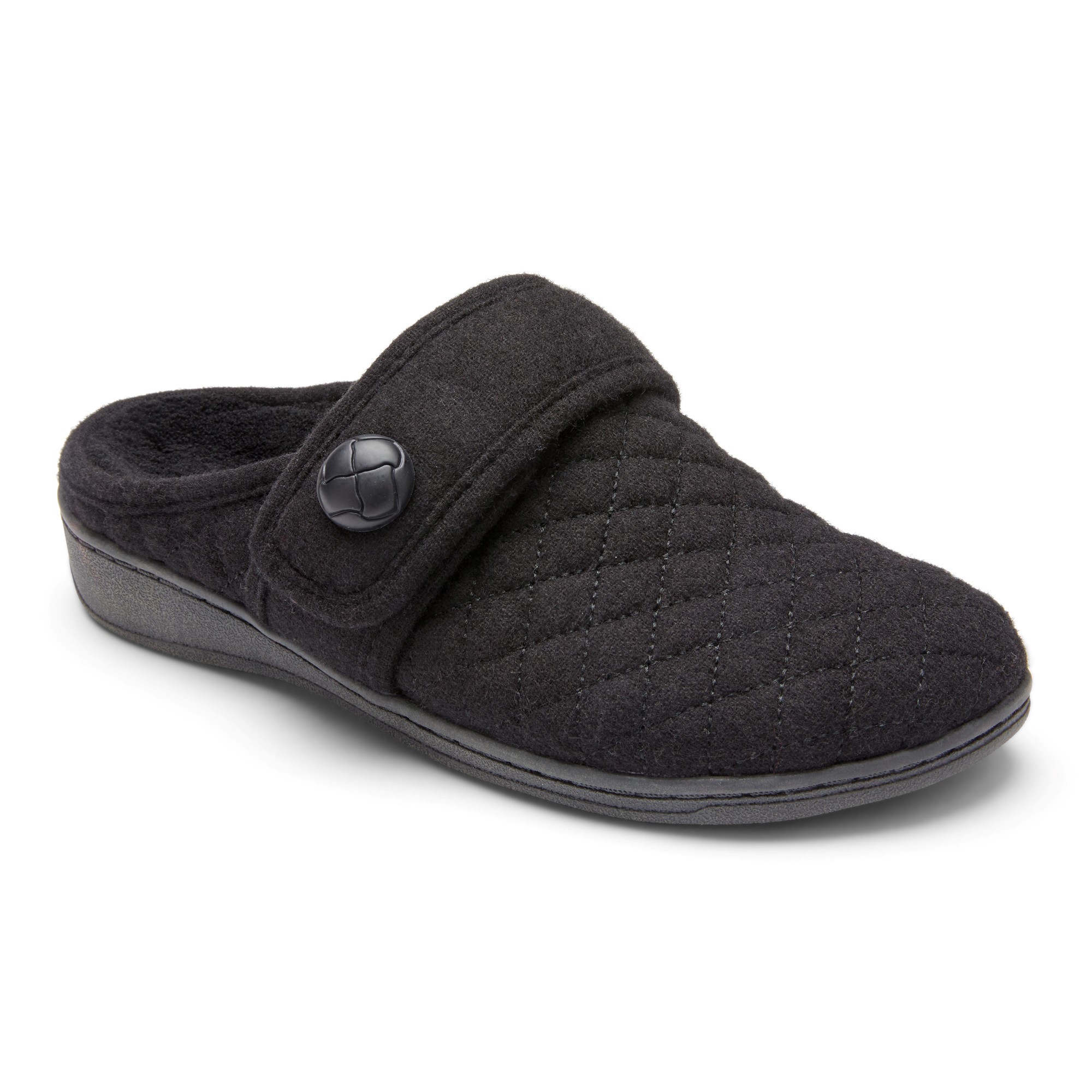 If I'm a half size, how should I order Vionic Carlin Slippers?