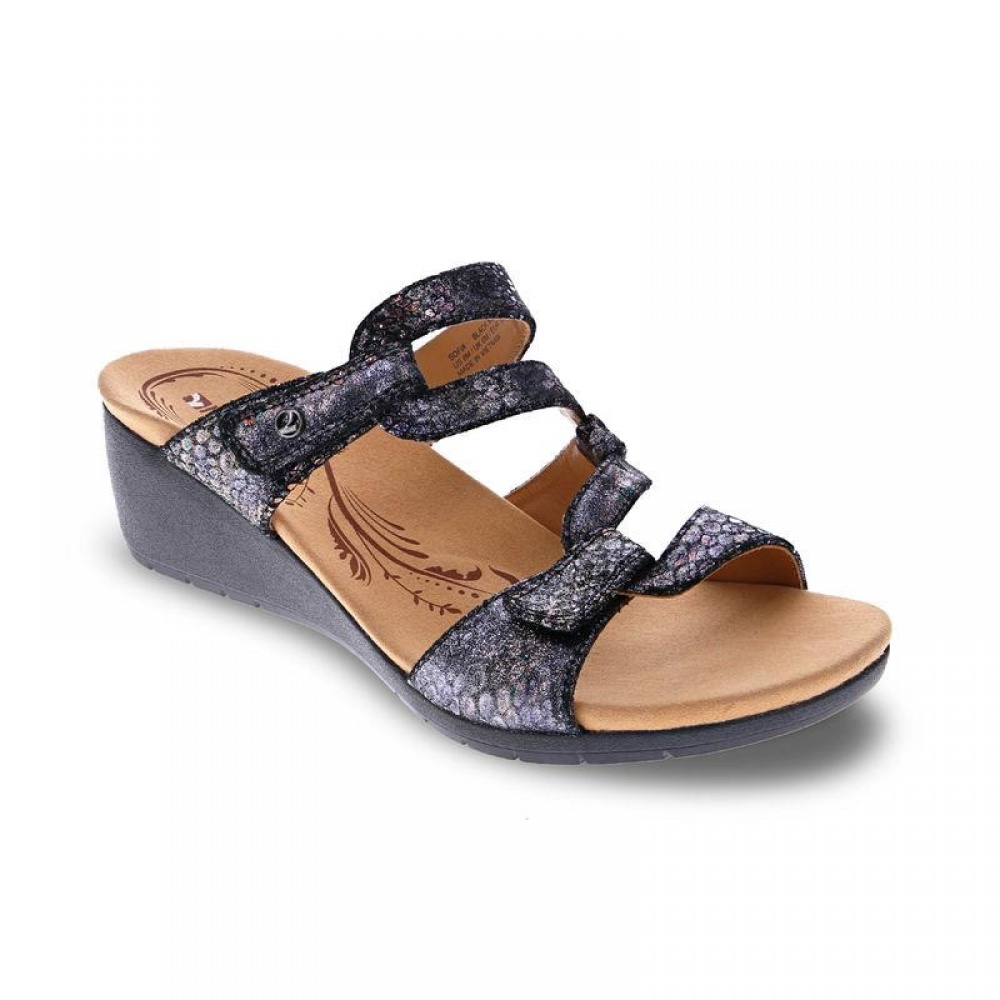 Revere Sofia Women's Wedge Slide Sandal Questions & Answers