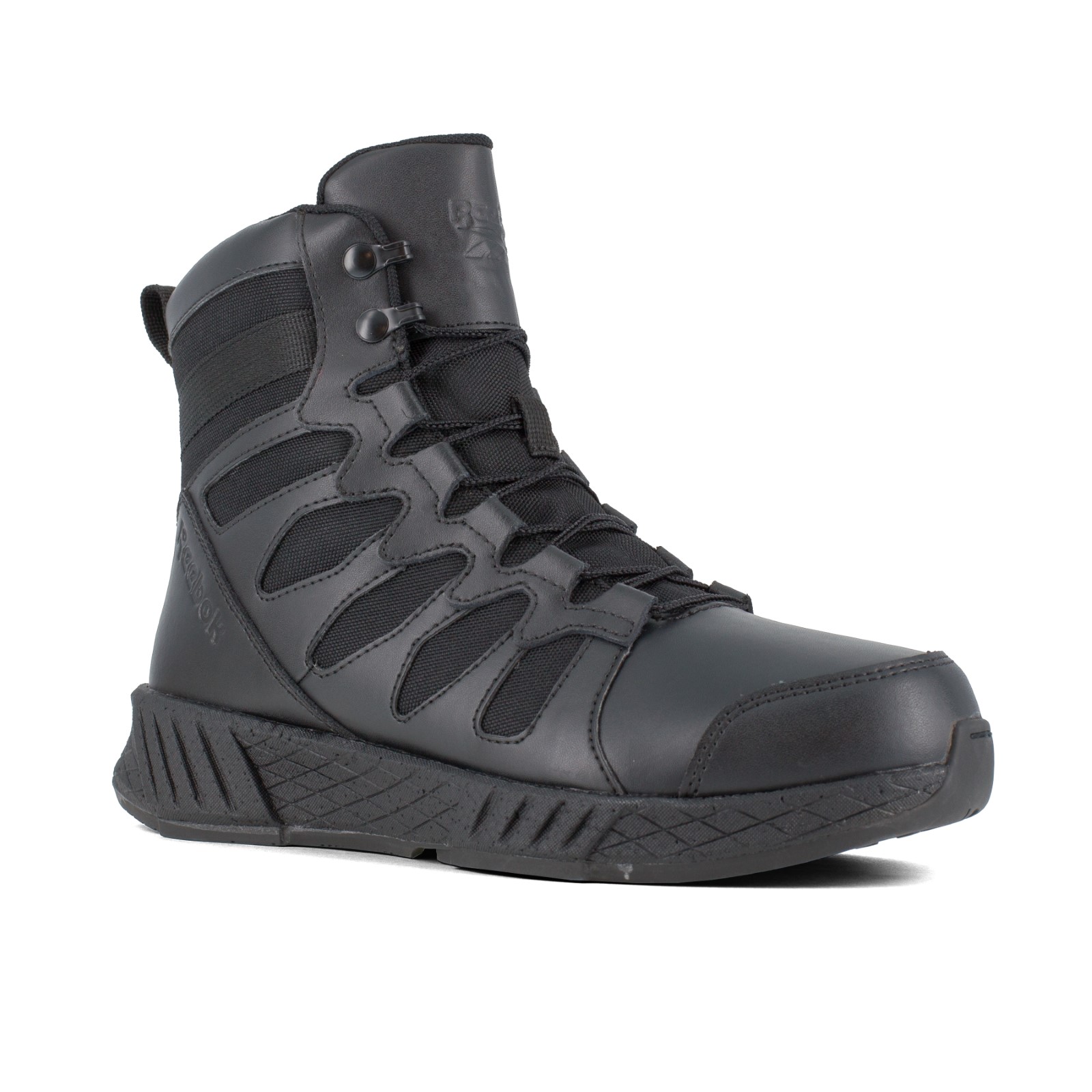 Reebok Men's Floatride Energy 6" Tactical Boot with Side Zipper Questions & Answers