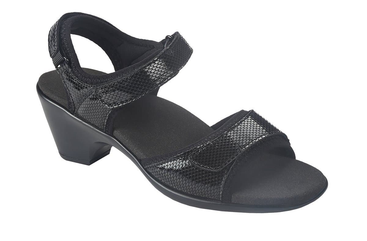 OrthoFeet Camille 2" Heel Sandal Women's Sandals Heels Heel Strap Questions & Answers