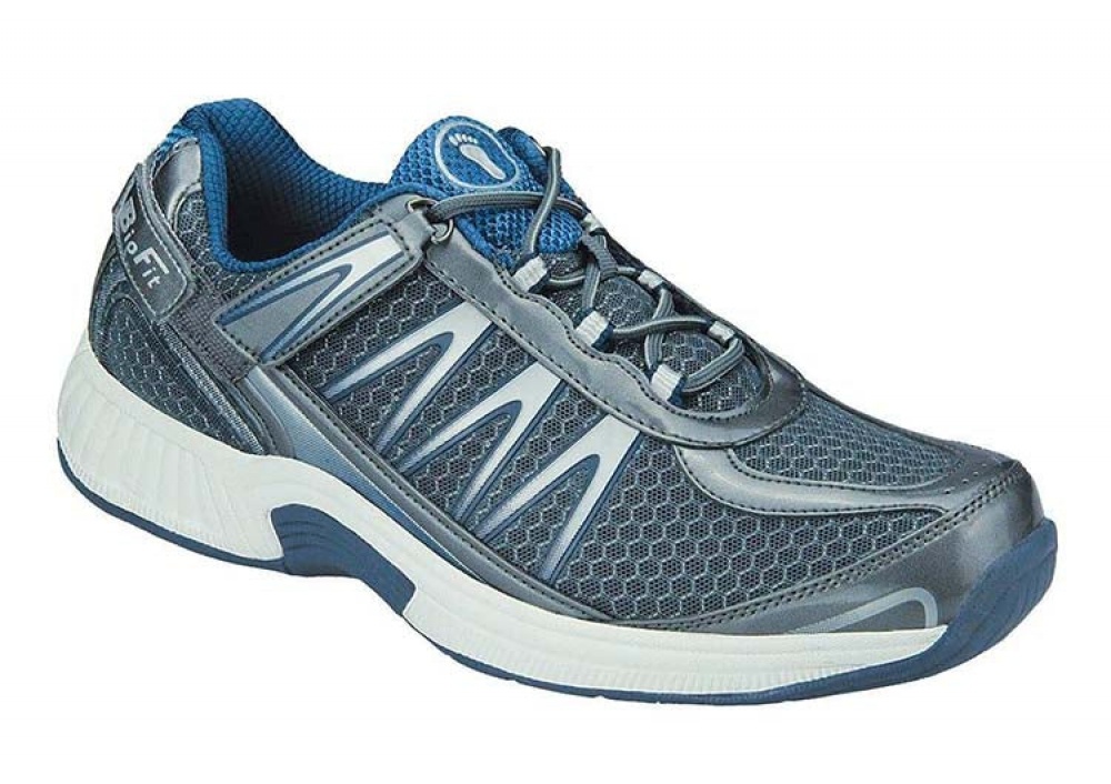 OrthoFeet Sprint Tie Men's Sneakers Tie-Less Heel Strap Questions & Answers