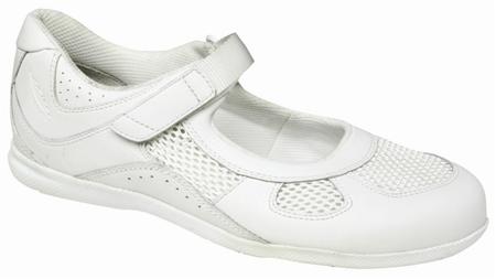 Drew Delite - White Calf/White Mesh Mary Jane Women Shoes - 14373 Questions & Answers