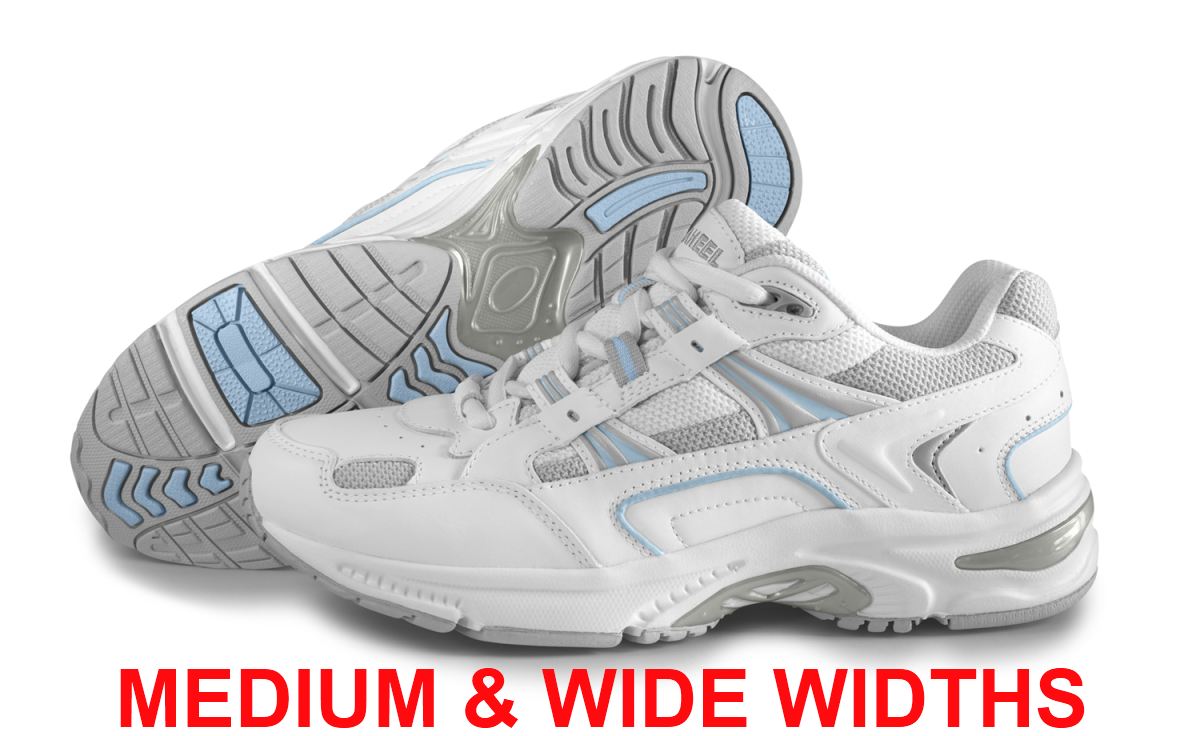 Do the Orthaheel shoes women's VIONIC White/Blue provide stability and support?