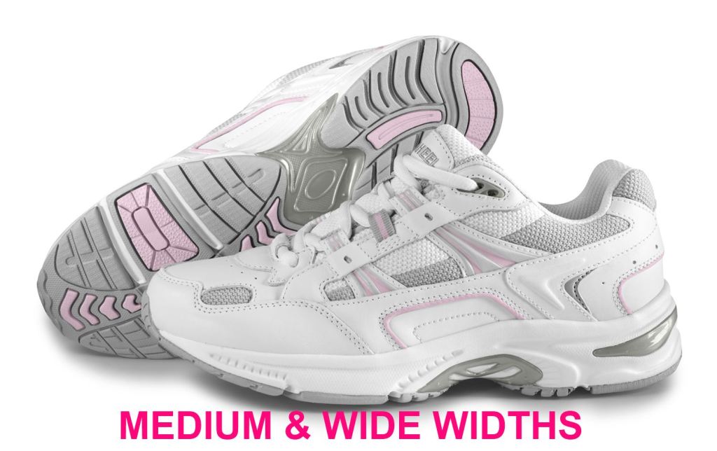 Vionic Walker Women's Plantar Fasciitis Shoe - White Pink - Orthaheel Questions & Answers